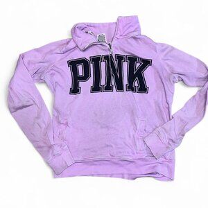 Victoria's Secret PINK Vintage y2k Purple Quarter Zip